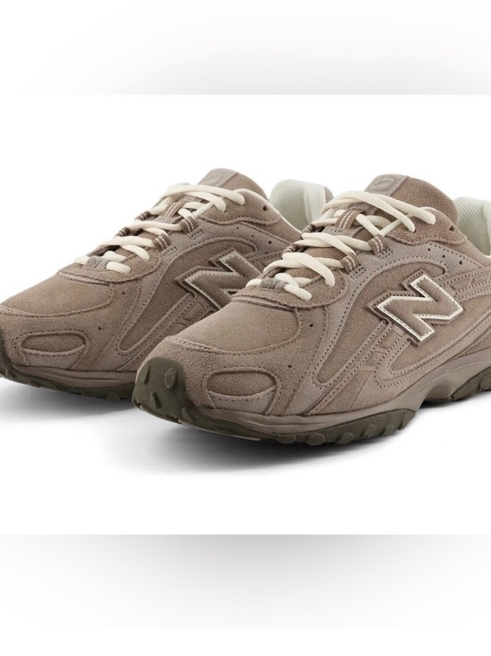 New Balance Women’s 204L Suede Sneakers in Taupe